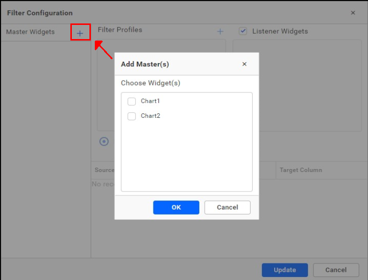 Adding widgets
