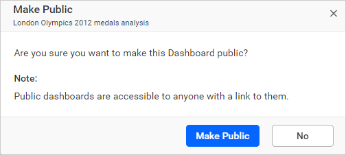 Make public Dialog