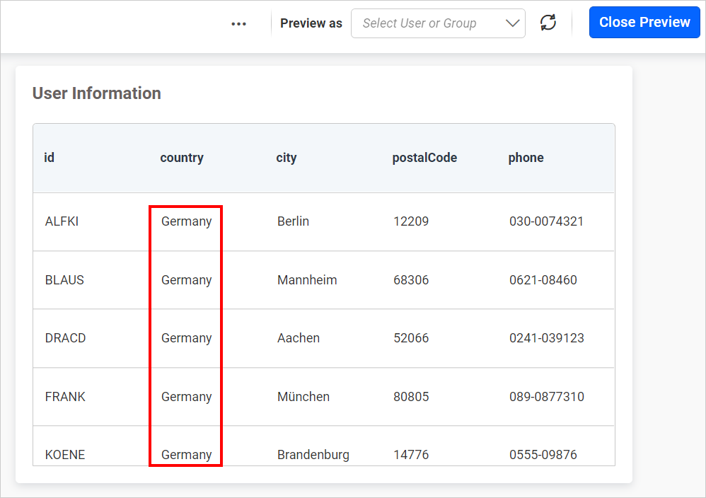 Use custom attribute in widget