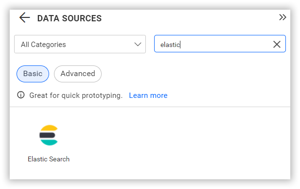 Choose data source