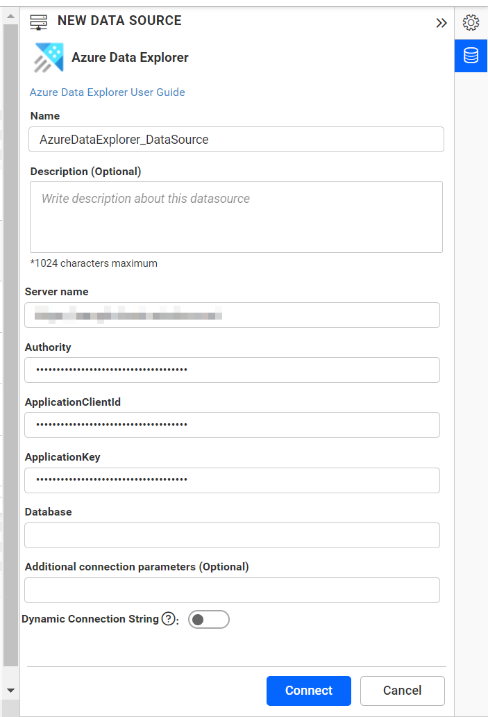 Azure Data Explorer Connection