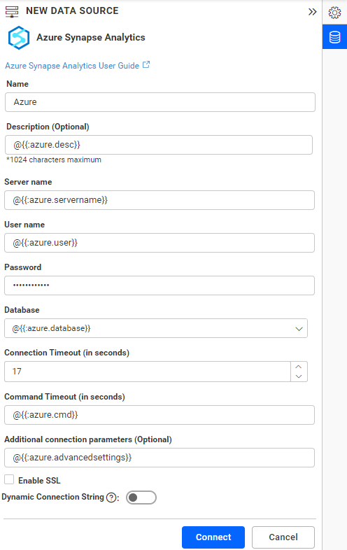 Dashboard Parameter