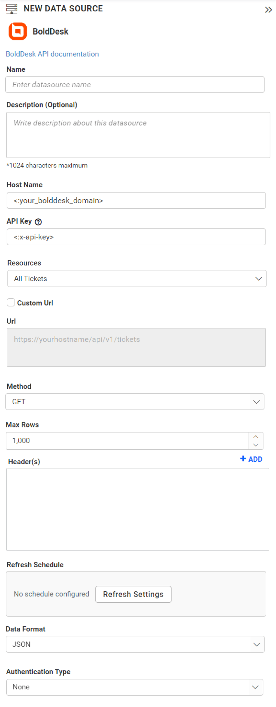 DataSourcesView