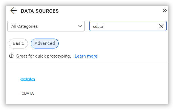 Choose data source