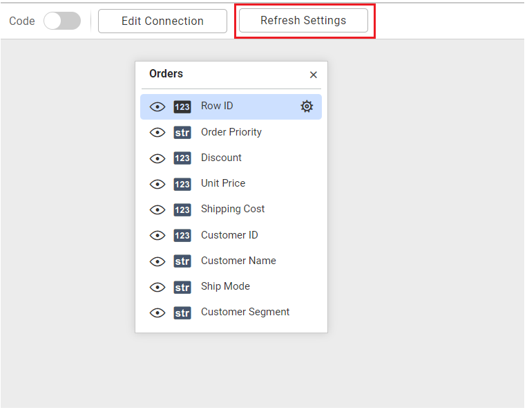 Refresh cloud excel