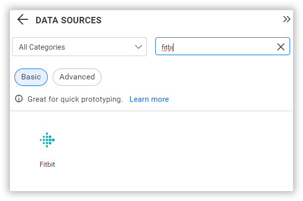 Choose data source