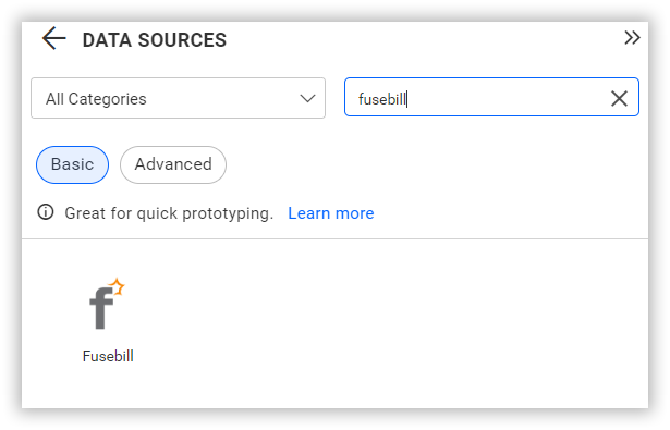 Choose data source