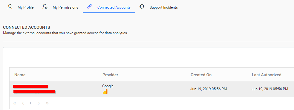 Manage Accounts