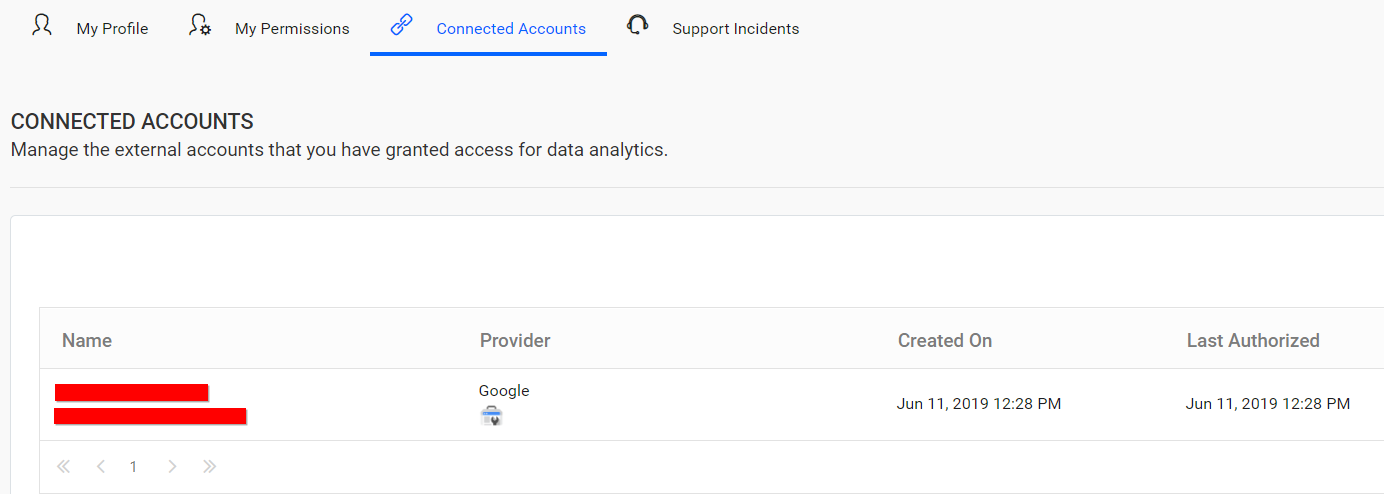Manage Accounts