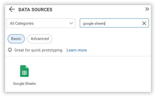 Google Sheets icon