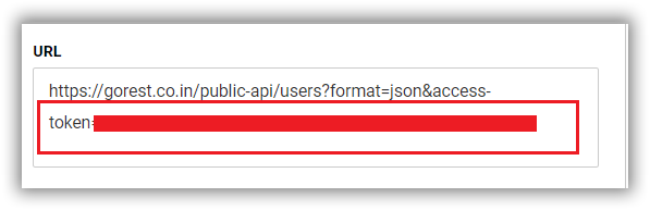 Query String parameter View