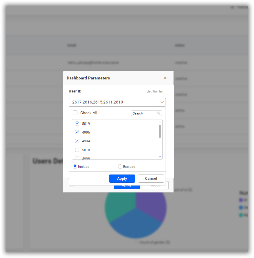 Data preview