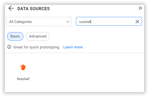 Choose data source