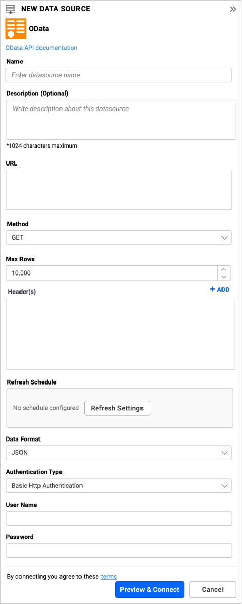DataSourcesView