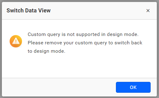Remove query Alert