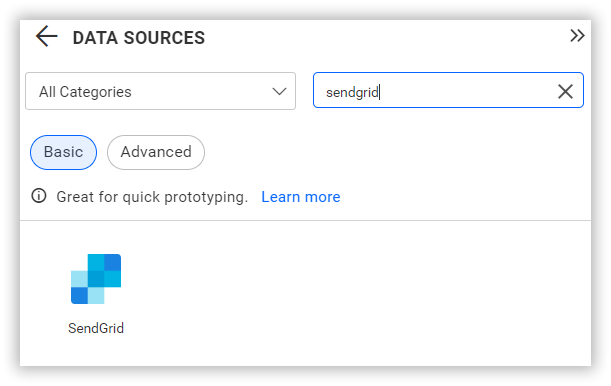Choose data source