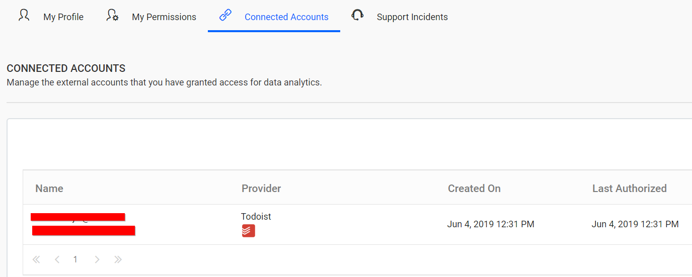 Manage Accounts