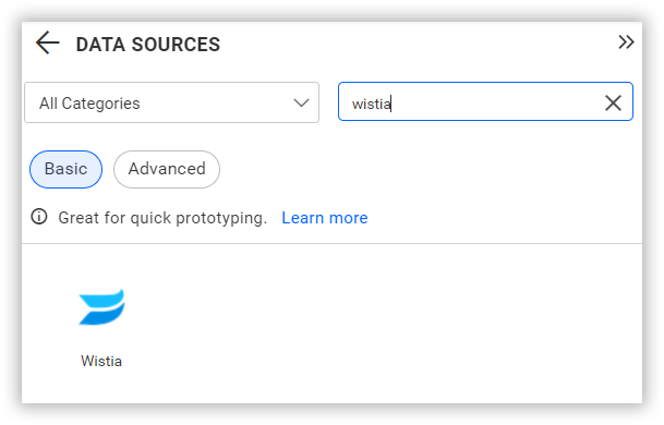Choose data source
