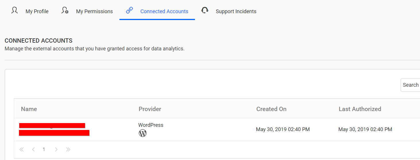 Manage Accounts