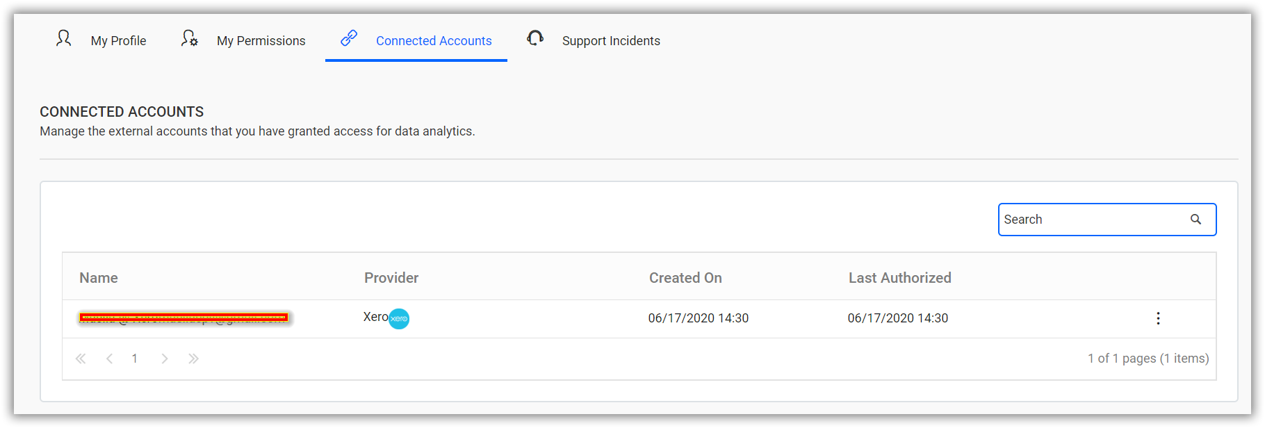 Manage Accounts