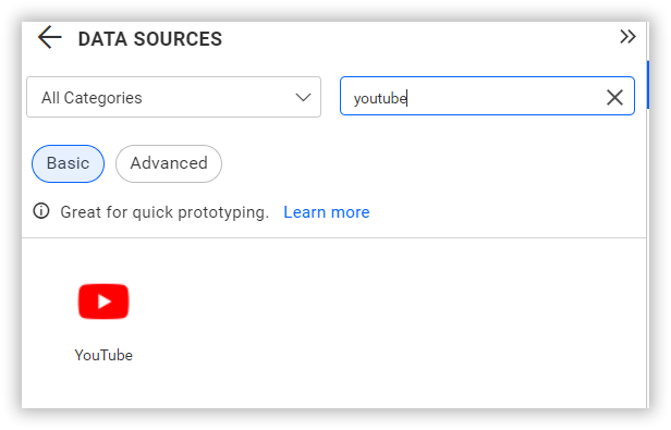 Choose data source