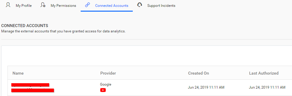 Manage Accounts