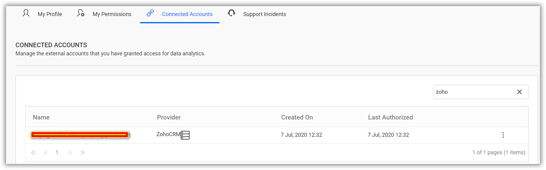 Manage Accounts