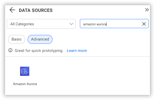 Choose data source