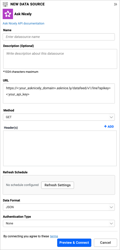 DataSourcesView