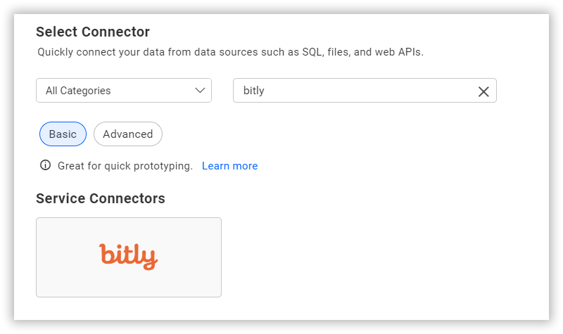 Choose data source