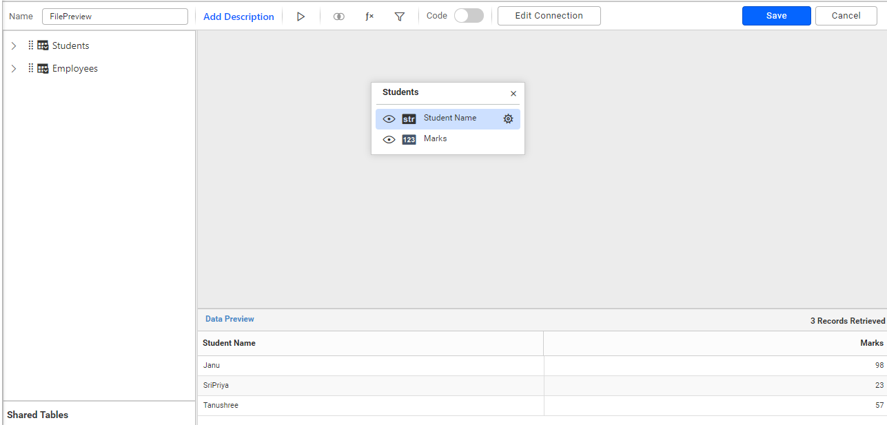 Query Editor