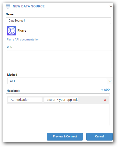 Flurry panel