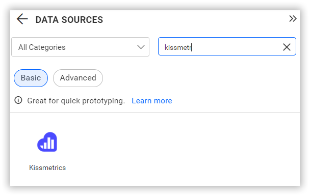 Choose data source