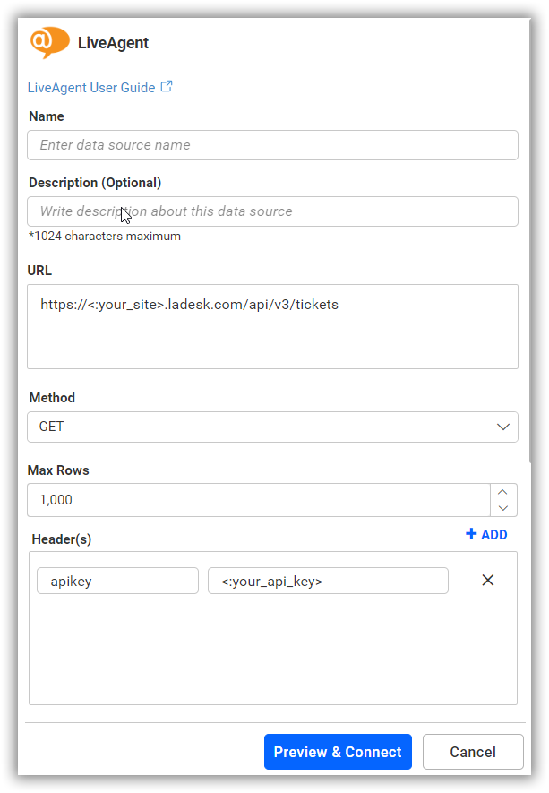 DataSourcesView