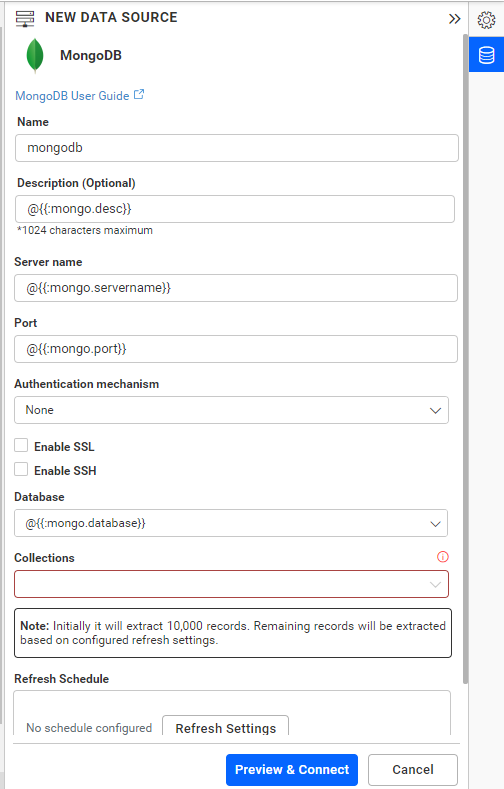 Dashboard Parameter