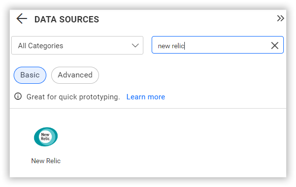 Choose data source