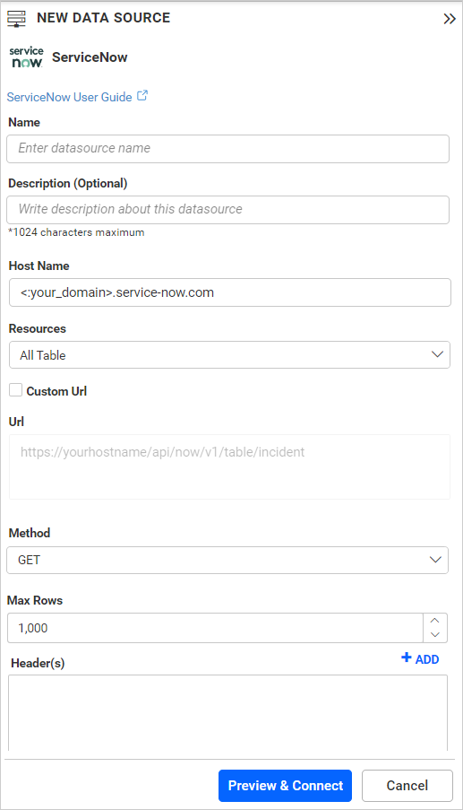 DataSourcesView