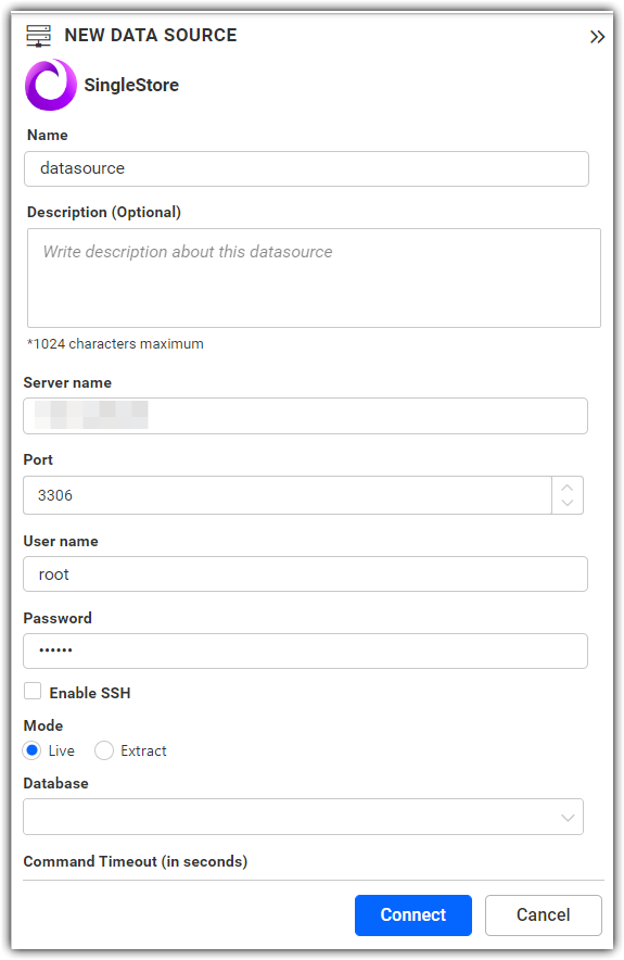 SingleStore Connection