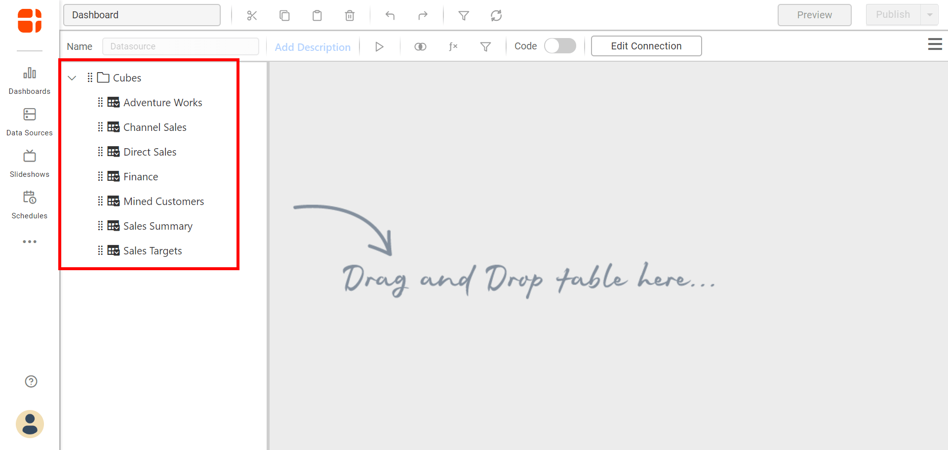 Treeview schema